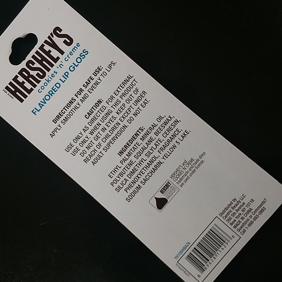 Cookies 'n' Creme Hershey's Lip Gloss, NEW factory sealed package - Picture 5 of 6